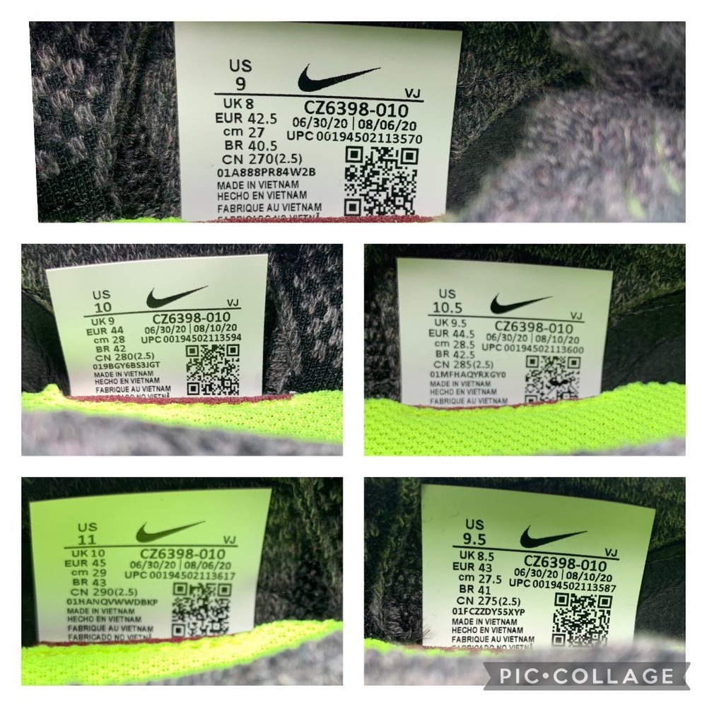 Nike Space Hippie 04 Black Volt White CZ6398-010 Size 9-11 100% Authentic - Picture 11 of 11